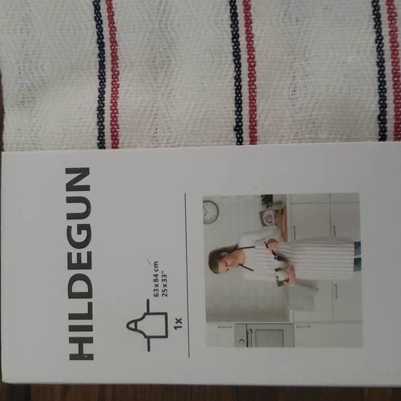 IKEA 100% Cotton Set of 2 Aprons - Picture 3 of 13